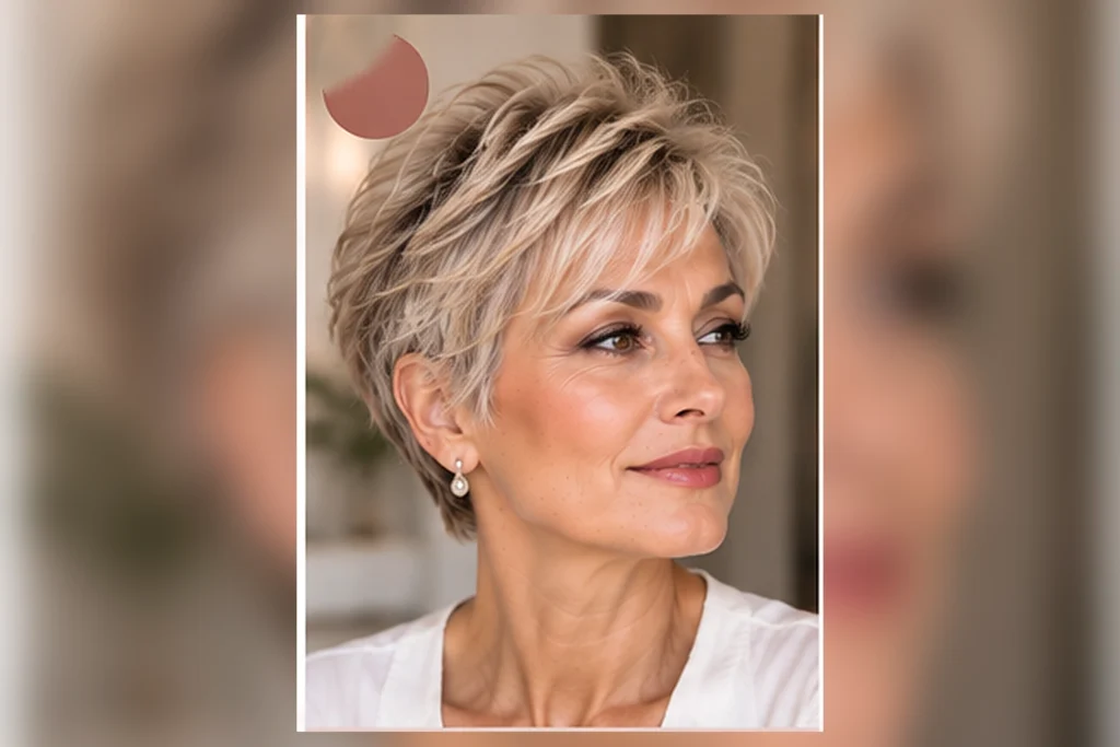 pixie hairstyles for older women