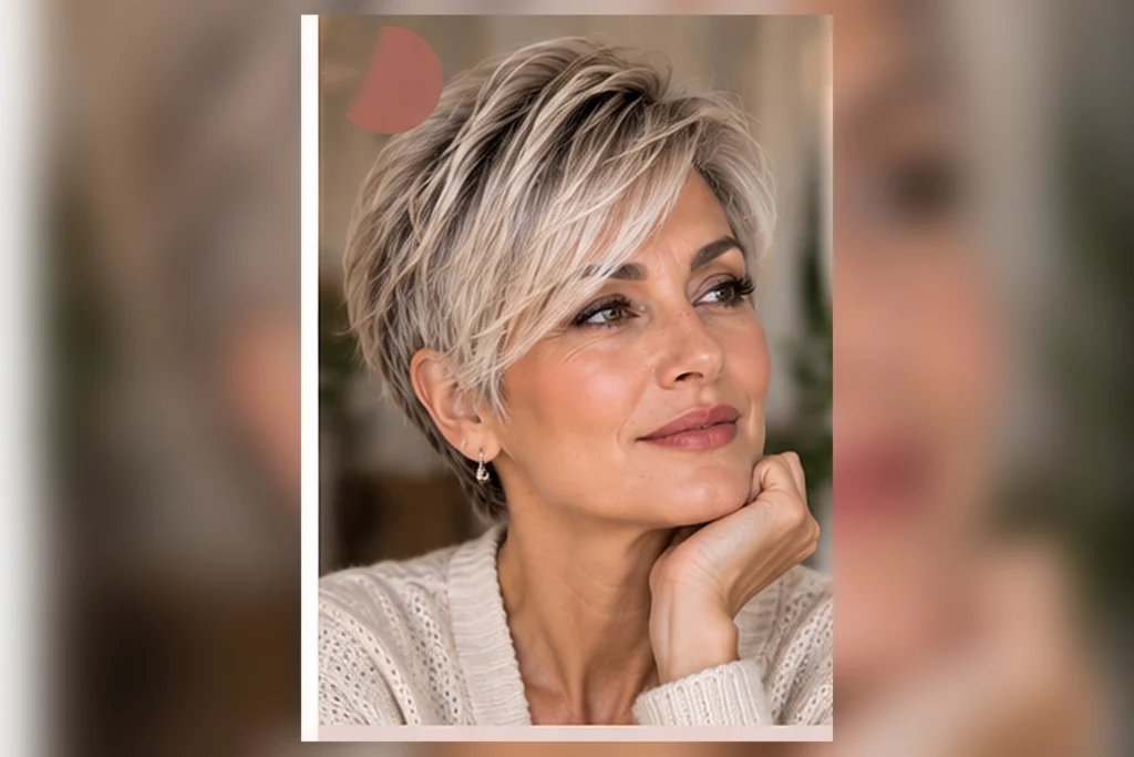 pixie hairstyles for older women