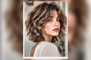wolf cut short hair