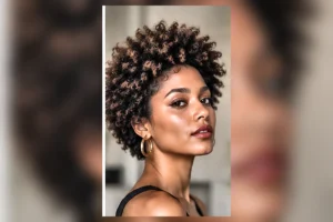 short curly haircuts for round faces