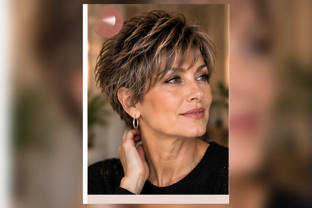 pixie hairstyles for older women