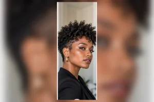 short curly haircuts for round faces