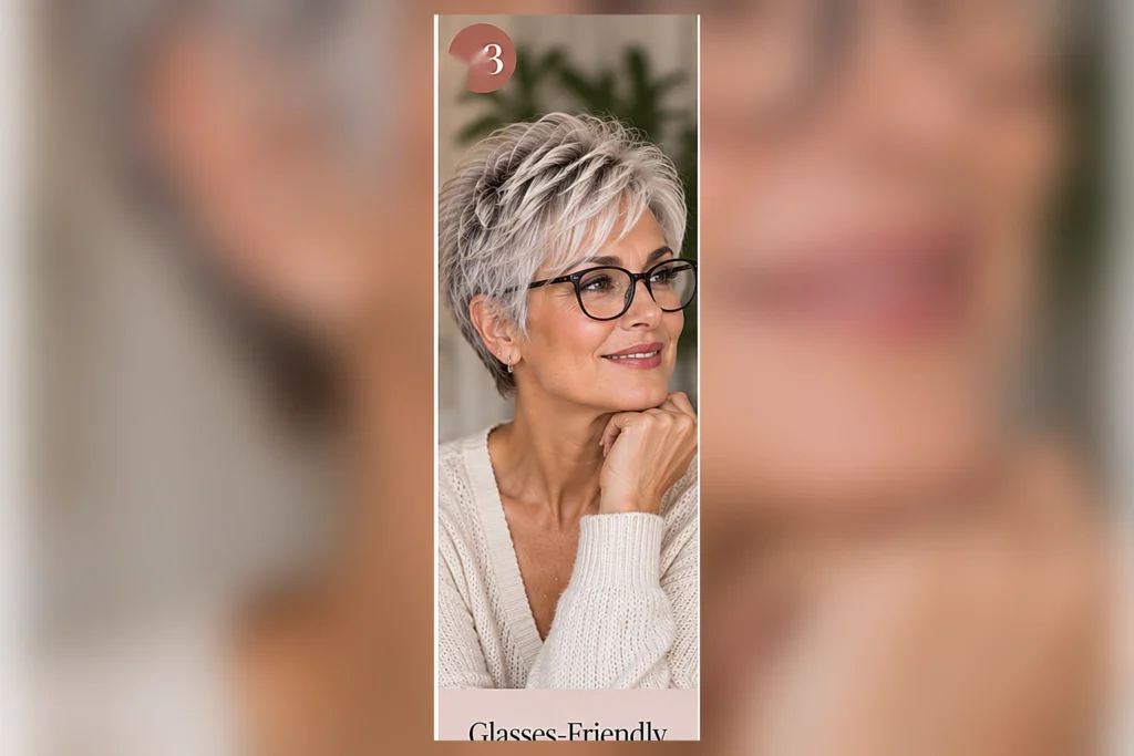 pixie hairstyles for older women