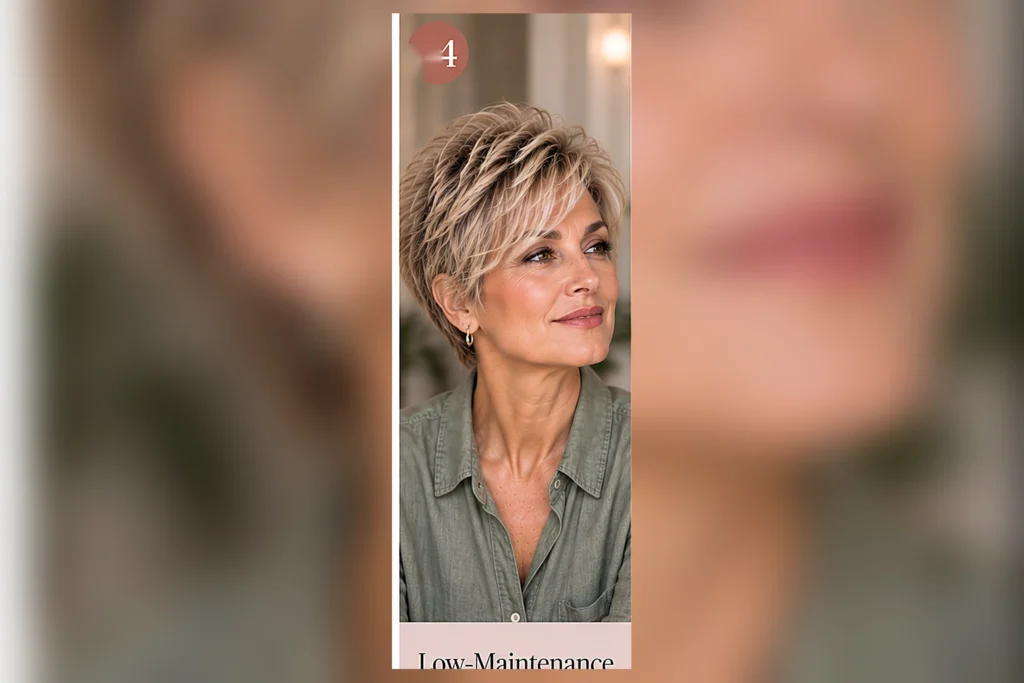 pixie hairstyles for older women