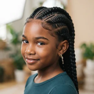 Jumbo Cornrows for Kids