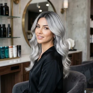 Silver Ombre
