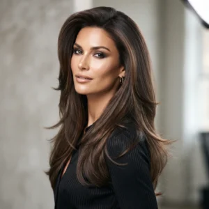 Straight Hair With Invisible Layers